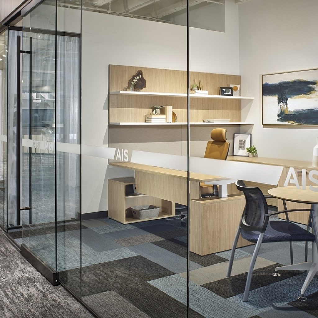 AIS neocon 2022 calibrate height adjustable private office md
