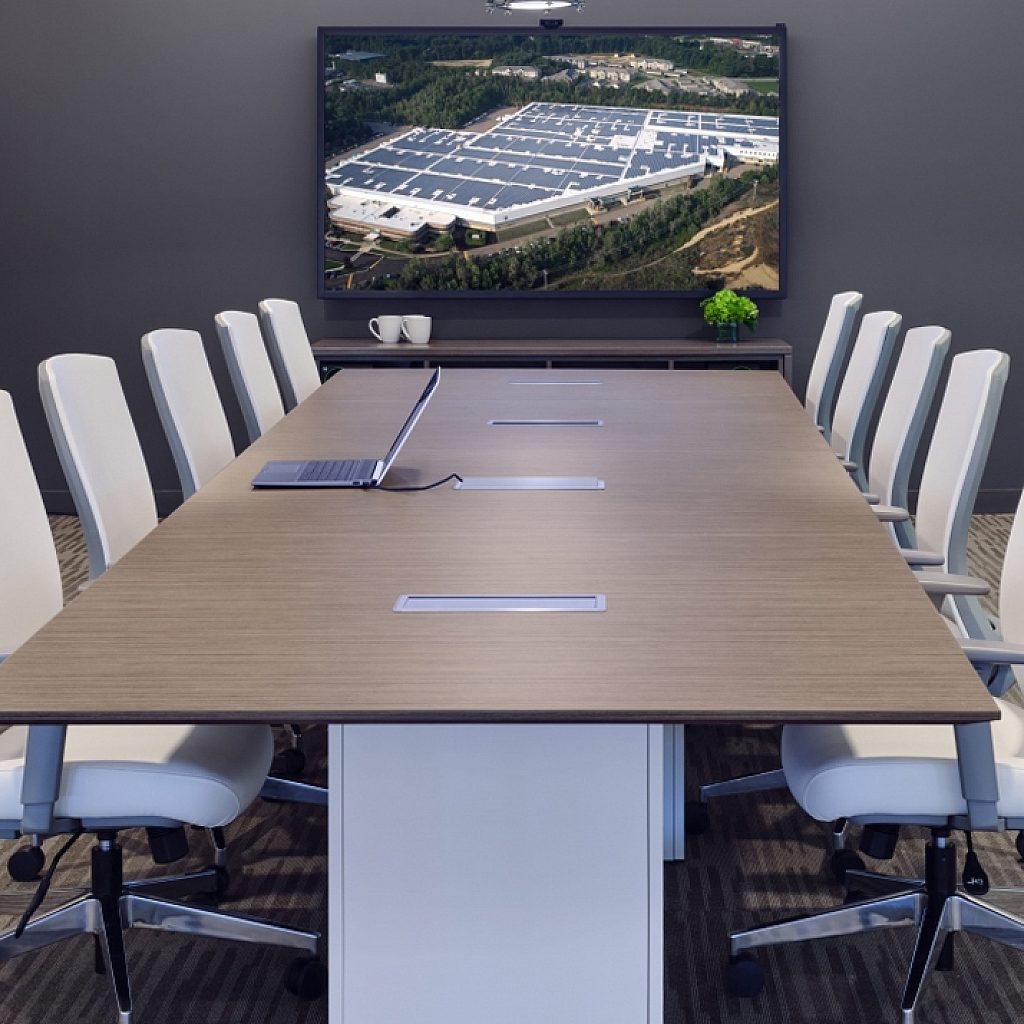 Workplace Furniture Calibrate Conference Table Upholstered Natick seating