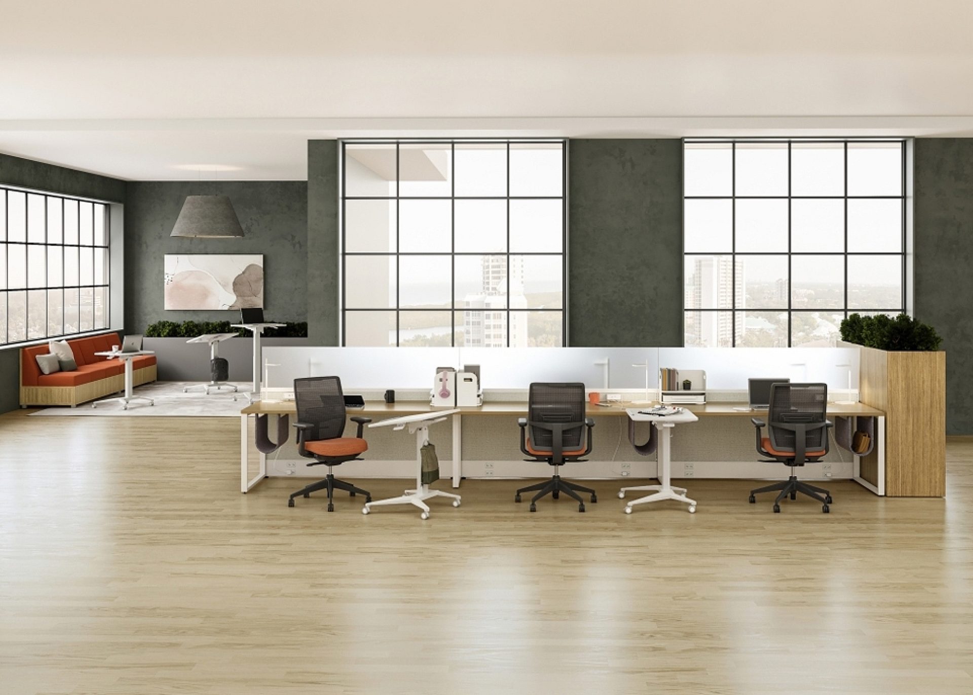 Workplace Furniture Divi Mixers Mobile Desk