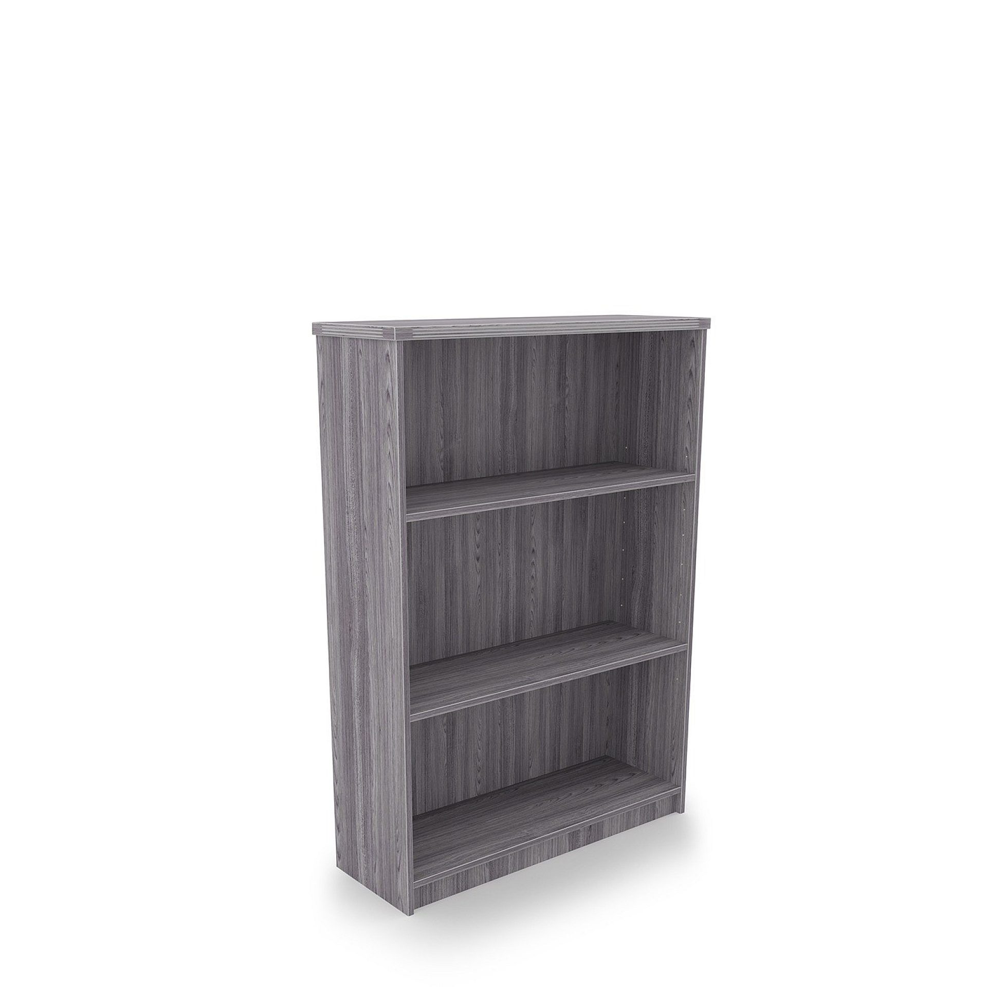 Kai Line 48 Bookcase 3 Shelf Samoa Gray Side