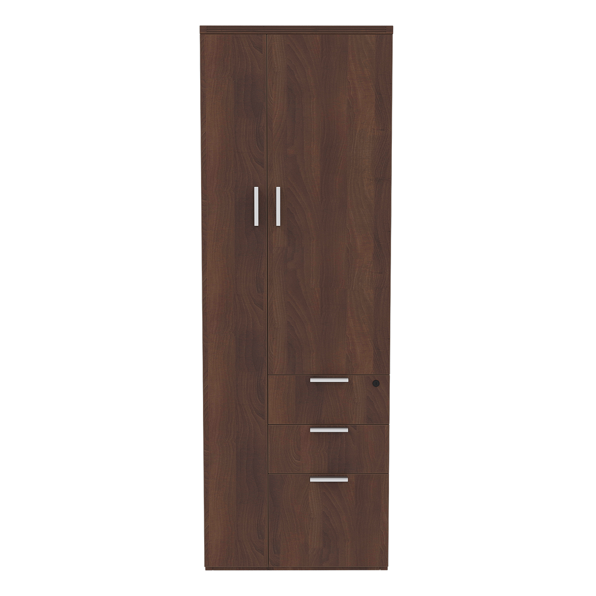 Walnut Wardrobe Front