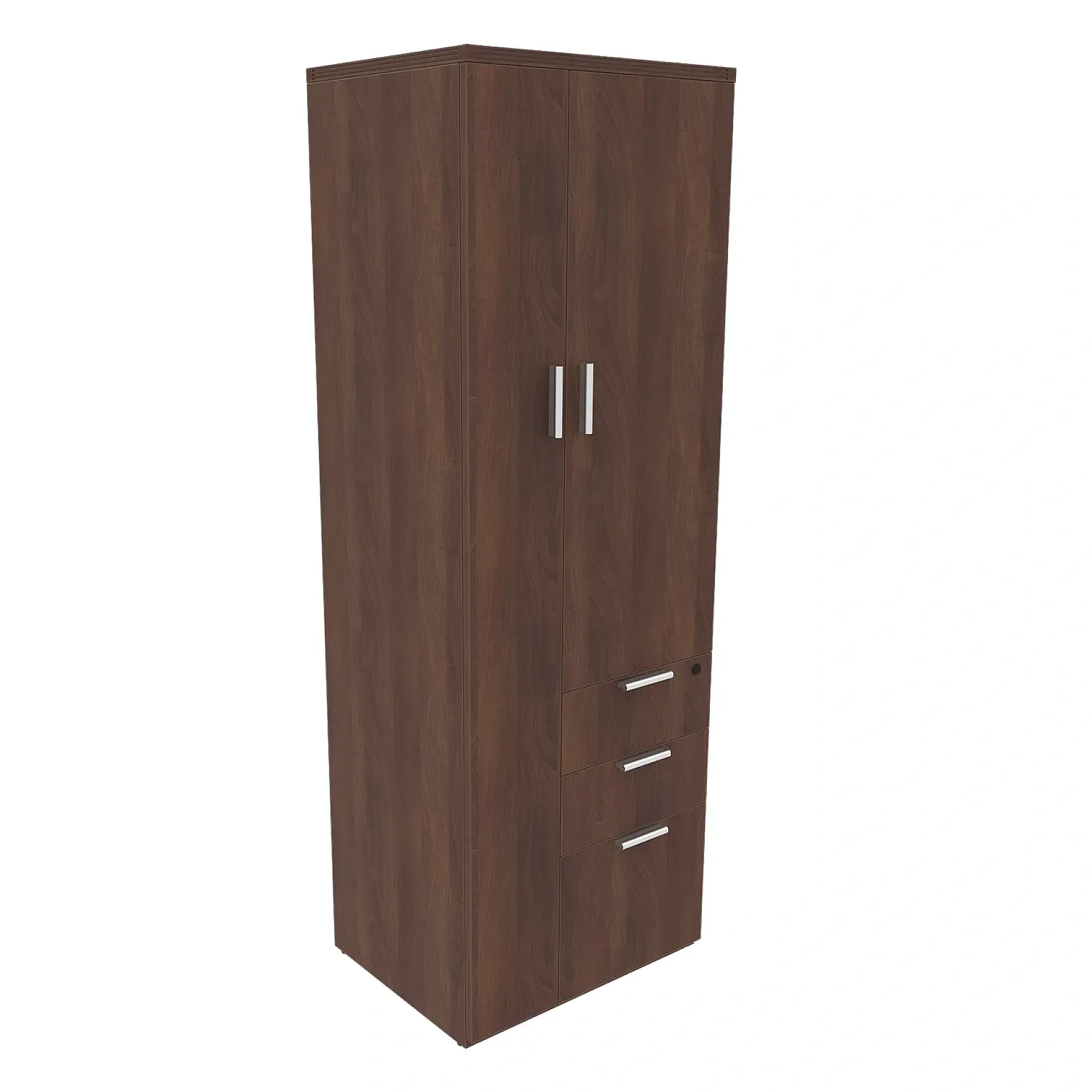 Walnut Wardrobe Side